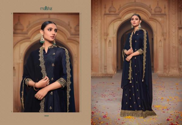 Maisha Maskeen Fancy Silk Designer Readymade Gown Collection